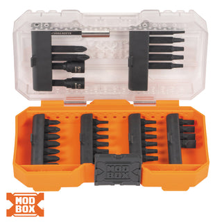 Klein Tools 33800 Impact Driver Bit Set, 35 Pc.