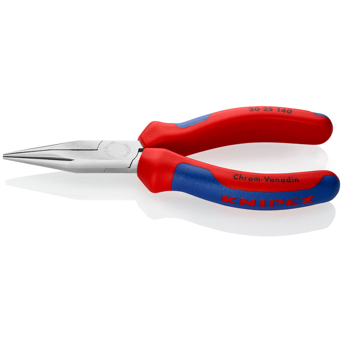Knipex 30 25 140 5 1/2" Long Nose Pliers-Half Round Tips