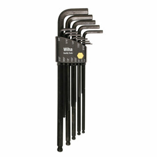 Wiha Tools 36991 13 Piece Ball End Long Arm Hex L-Key Set - Inch