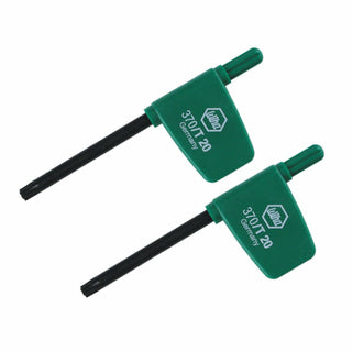 Wiha Tools 37006 Torx Flag Handle Screwdriver T6 - 2 Pack