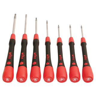 Wiha Tools 26393 7 Piece PicoFinish Precision Hex Screwdriver Set - Metric