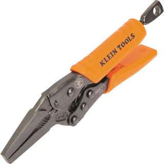 Klein Tools 38611 Long Nose Locking Pliers, 6-Inch