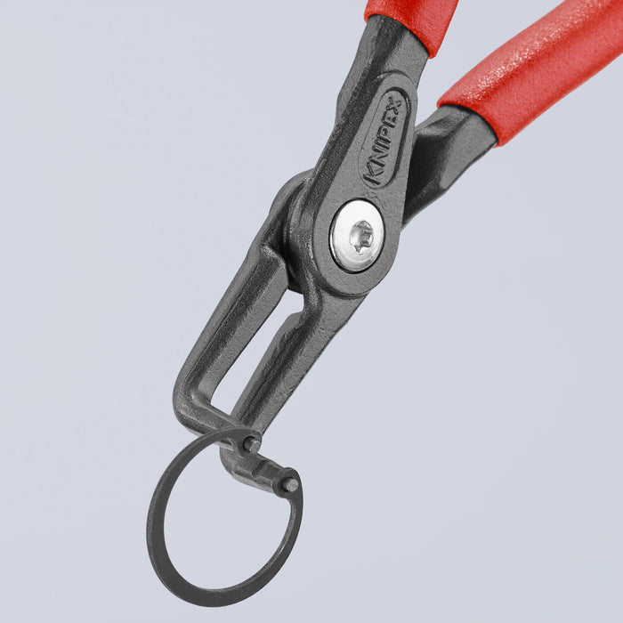 Knipex 48 21 J21 6 1/2" Internal 90° Angled Precision Snap Ring Pliers