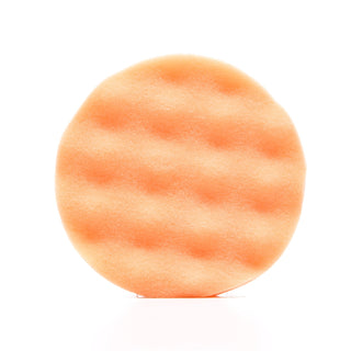 3M Finesse-it Foam Buffing Pad, 02637, 3-3/4 in, Orange Foam WhiteLoop