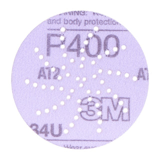 3M Hookit Purple Clean Sanding Disc 343U, 30260, 3 in, P800, 50 discsper carton