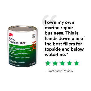 3M Marine Premium Filler, 46006, 1 gal