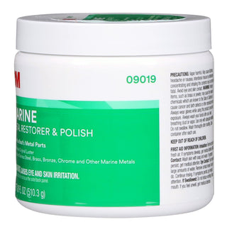 3M Metal Restorer and Polish, 09019, 18 oz Paste