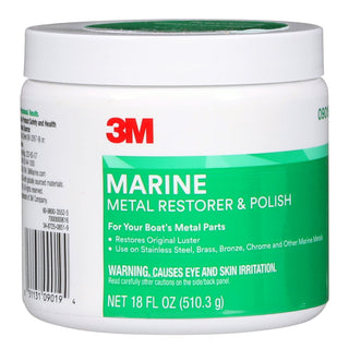 3M Metal Restorer and Polish, 09019, 18 oz Paste