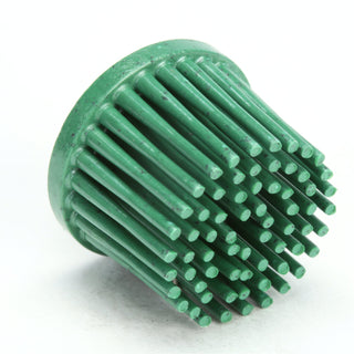 Scotch-Brite Roloc Bristle Disc, RD-ZB, 50, TR, Green, 1 in x 5/8 in