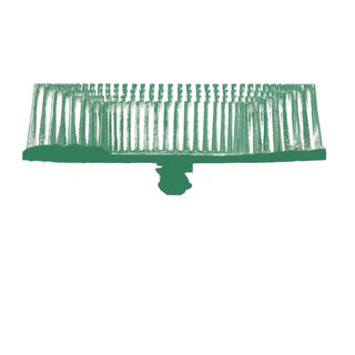 Scotch-Brite Roloc Bristle Disc, RD-ZB, 50, TR, Green, 1 in x 5/8 in