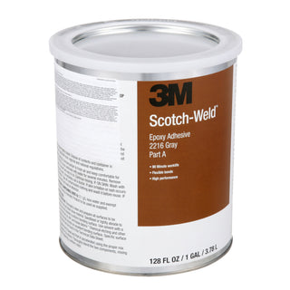 3M Scotch-Weld Epoxy Adhesive 2216, Gray, Part B/A, 1 Gallon