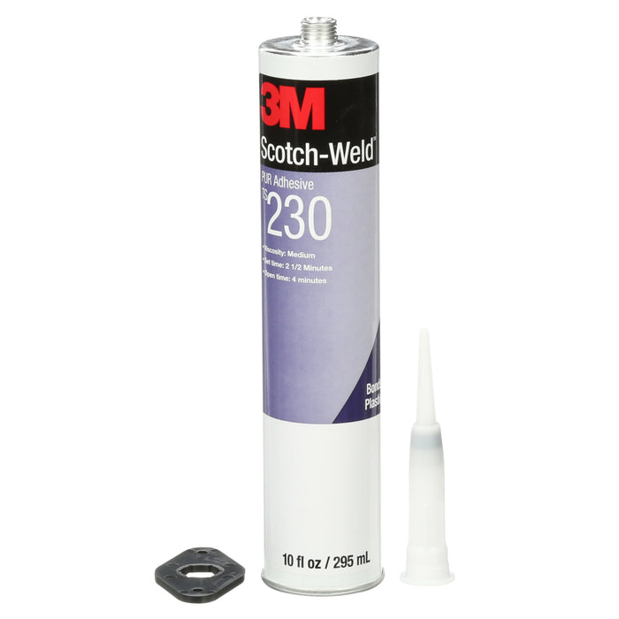 3M Scotch-Weld PUR Adhesive TS230, Off-White, 1/10 Gallon Cartridge