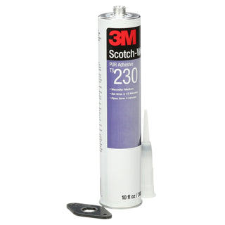 3M Scotch-Weld PUR Adhesive TS230, Off-White, 1/10 Gallon Cartridge