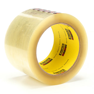 Scotch® Box Sealing Tape 375, Clear, 72 mm x 50 m