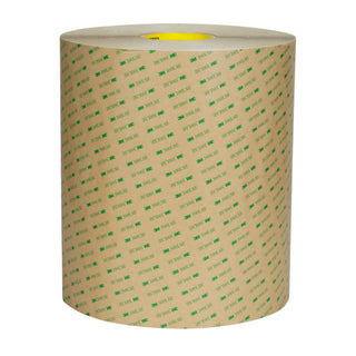 3M Double Coated Tape 93020LE, Clear, 54 in x 60 yd, 7.9 mil