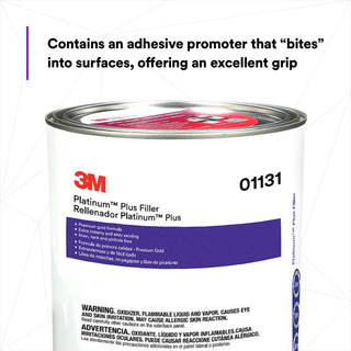 3M Platinum Plus Filler, 01131, 1 gal