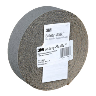 3M Safety-Walk Slip-Resistant Medium Resilient Tapes & Treads 370,Gray