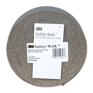 3M Safety-Walk Slip-Resistant Medium Resilient Tapes & Treads 370,Gray