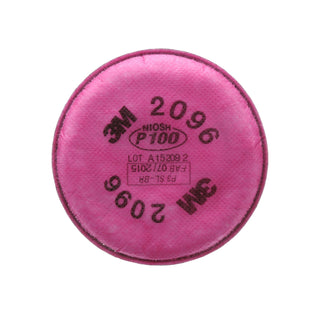 3M Particulate Filter 2096, P100, with Nuisance Level Acid Gas Relief100 EA/Case