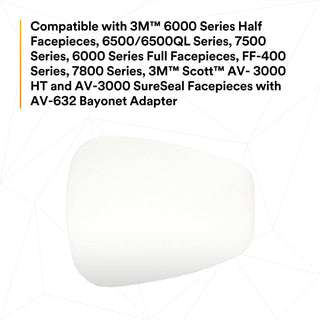 3M Particulate Filter 5P71/07194(AAD), P95 100 EA/Case