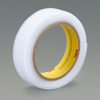 3M Loop Fastener SJ3527N, White, 1 in x 50 yd