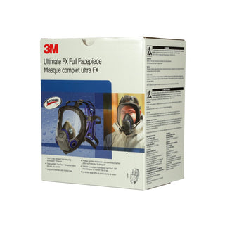 3M Ultimate FX Full Facepiece Reusable Respirator FF-402 Medium 4EA/Case