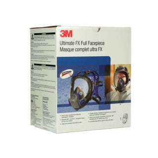 3M Ultimate FX Full Facepiece Reusable Respirator FF-402 Medium 4EA/Case