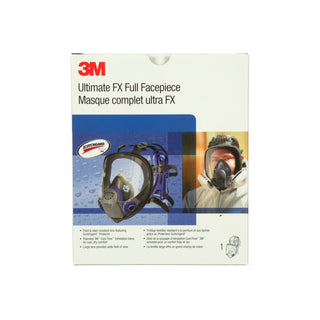 3M Ultimate FX Full Facepiece Reusable Respirator FF-402 Medium 4EA/Case