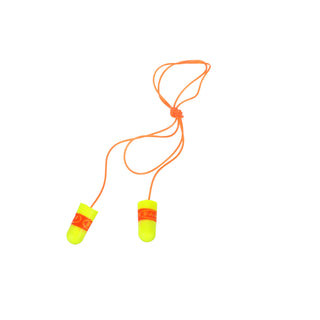 3M E-A-Rsoft SuperFit Earplugs 311-1254, Corded, Poly Bag, RegularSize