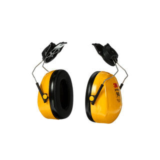 3M Peltor Optime 98 Cap-Mount Earmuffs, Hearing Conservation H9P3E 10EA/Case