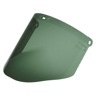 3M Polycarbonate Faceshield WP96C, Dark Green, 82702-00000, Molded