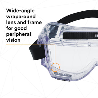 3M Centurion Safety Splash Goggle 454AF