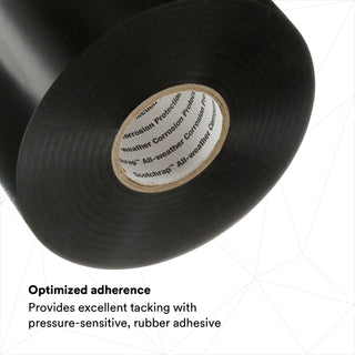 3M Scotchrap Vinyl Corrosion Protection Tape 50, 1 in x 100 ft,Unprinted, Black