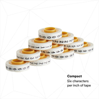 3M ScotchCode Wire Marker Tape Dispenser with Tape STD-0-9