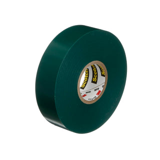 Scotch® Vinyl Color Coding Electrical Tape 35, 3/4 in x 66 ft, Green