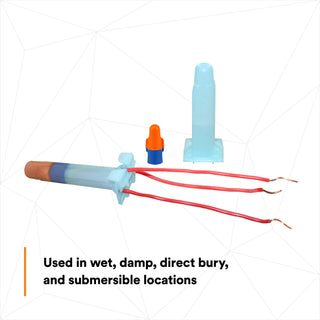 3M Direct Bury Splice Kit DBO/B-6 (Bulk), 18-10 AWG