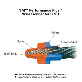 3M Direct Bury Splice Kit DBO/B-6 (Bulk), 18-10 AWG