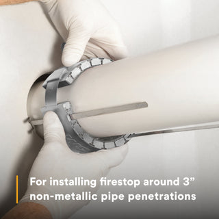 3M Fire Barrier Ultra Plastic Pipe Device ULTRA-PPD3, 3 in