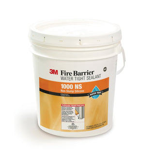 3M Fire Barrier Water Tight Sealant 1000 NS, Gray, 4.5 Gallon (Pail)