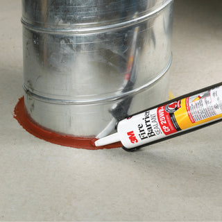 3M Fire Barrier Sealant CP 25WB+, Red, 10.1 fl oz Cartridge