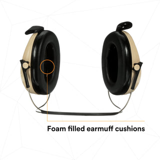 3M PELTOR Optime 95 Earmuffs H6B/V, Behind-the-Head