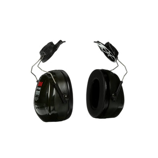 3M PELTOR Optime 101 Earmuffs H7P3E, Hard Hat Attached