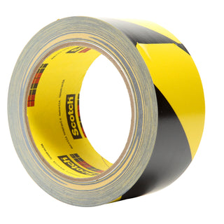 3M Safety Stripe Tape 5702, Black/Yellow, 2 in x 36 yd, 5.4 mil, 24 Rolls