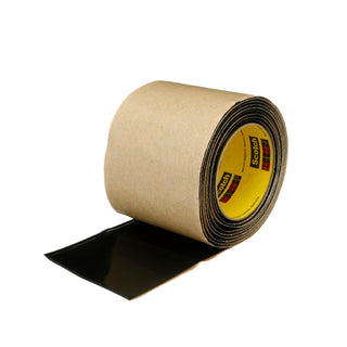 Scotch® Vinyl Mastic Roll 2210, 4 in x 10 ft, Black, 1 roll/carton