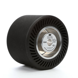 3M Rubber Slotted Expander Wheel 28348, 5 in x 3-1/2 in 5/8 in ArborHole