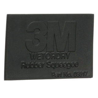 3M Wetordry Rubber Squeegee, 05517, 2-3/4 in x 4 1/4 in