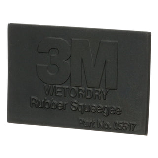 3M Wetordry Rubber Squeegee, 05517, 2-3/4 in x 4 1/4 in