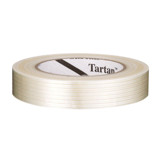 Tartan Filament Tape 8934, Clear, 24 mm x 55 m, 4 mil, 36 rolls percase