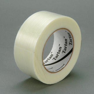 Tartan Filament Tape 8934, Clear, 48 mm x 55 m, 4 mil, 24 rolls percase