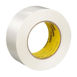 Scotch® Filament Tape 893, Clear, 48 mm x 55 m, 6 mil